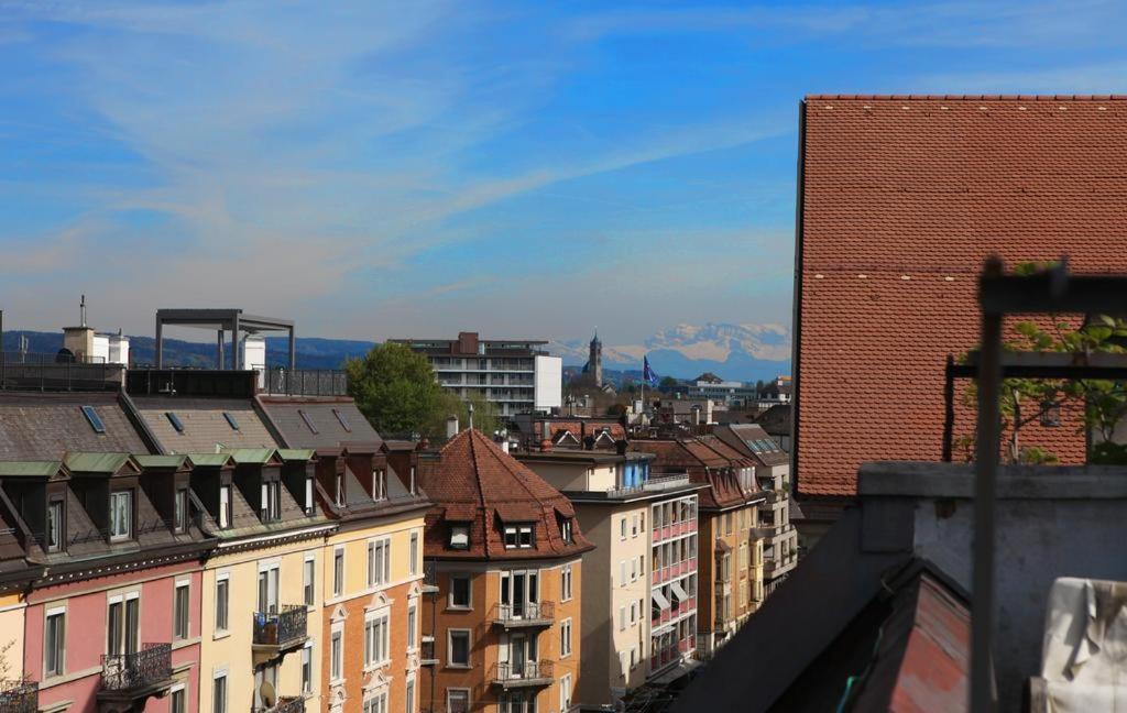 Apartment With Rooftop Garden Zürich Exteriör bild